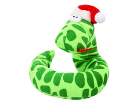 Мягкая игрушка «Змейка в колпаке» 30 см зеленая RL24100-30 доставка оптом в Донецк