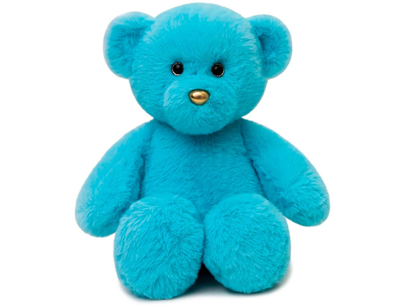 Донецк игрушка оптом Мягкая игрушка «Медведь» 35 см бирюзовый