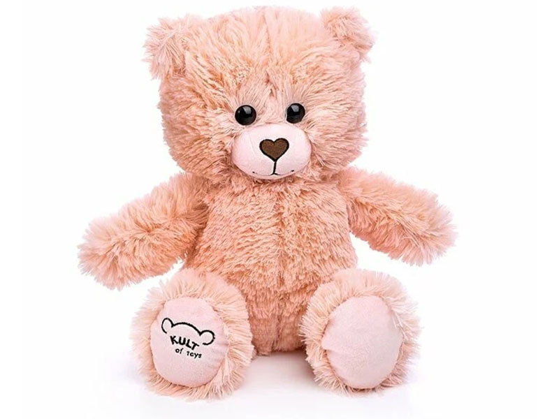 Донецк игрушка оптом Медведь 50 см пудровый