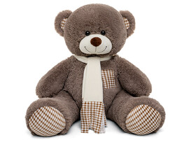 Медведь Тоффи 110 см бурый доставка оптом в Донецк