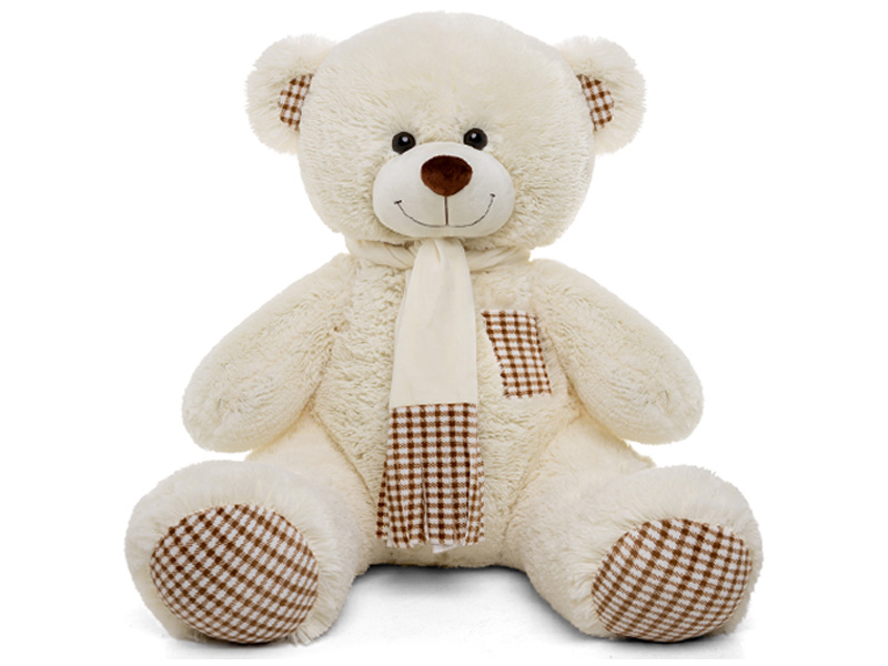 Донецк игрушка оптом Медведь Тоффи 110 см латте