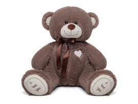 Медведь Феликс 110 см бурый доставка оптом в Донецк