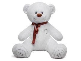 Медведь Феликс 145 см белый доставка оптом в Донецк