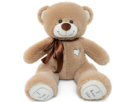 Медведь Феликс 85 см кофейный доставка оптом в Донецк