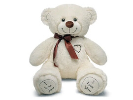 Медведь Феликс 85 см латте доставка оптом в Донецк