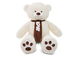 Медведь Филипп 130 см латте доставка оптом в Донецк