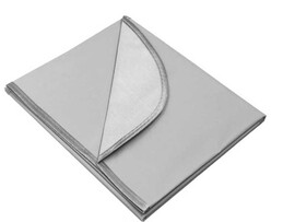 Клеенка для труда "deVENTE" 35x50 см, водоотталкив. ткань, серая