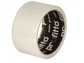 Клейкая лента "PROFITTO" прозрач., 48*40 м, 38мкм (кратно 6)