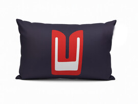 Подушка-игрушка Moskvich синяя 38*25см CRLf-030-2 доставка оптом в Донецк