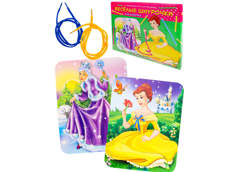 Донецк игрушка оптом Веселые шнурочки «Для девочек» ИШ-8026