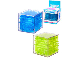 Головоломка 3D-лабиринт 6х6х6 см в кор. Y6457086 доставка оптом в Донецк