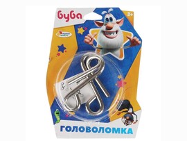 Головоломка металл. "Буба" на блистере 2009K383-R доставка оптом в Донецк