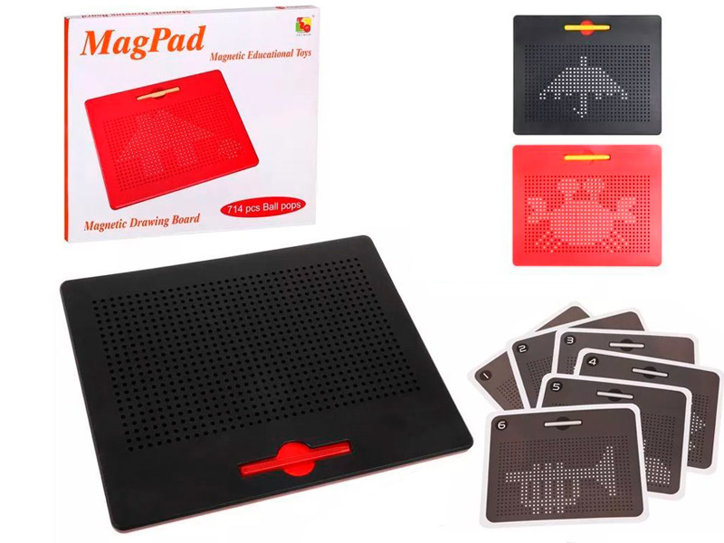 Донецк игрушка оптом Доска магнитная 32*22 см (714 металл. шариков) в кор. 200505794