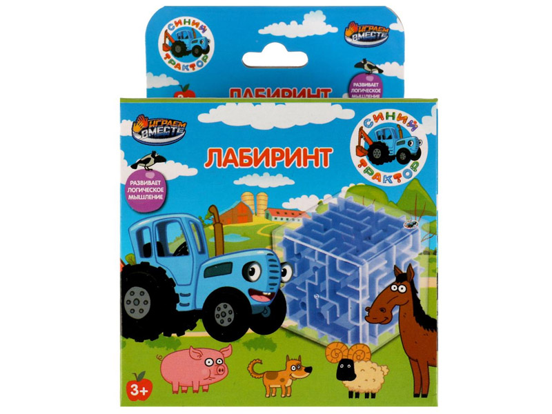 Донецк игрушка оптом Лабиринт "Синий Трактор" в кор. 2104K933-R