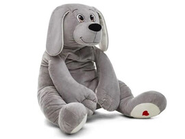 Мягкая игр. Собака Чарли 70 см, серый. СБЧарли/35/78-1