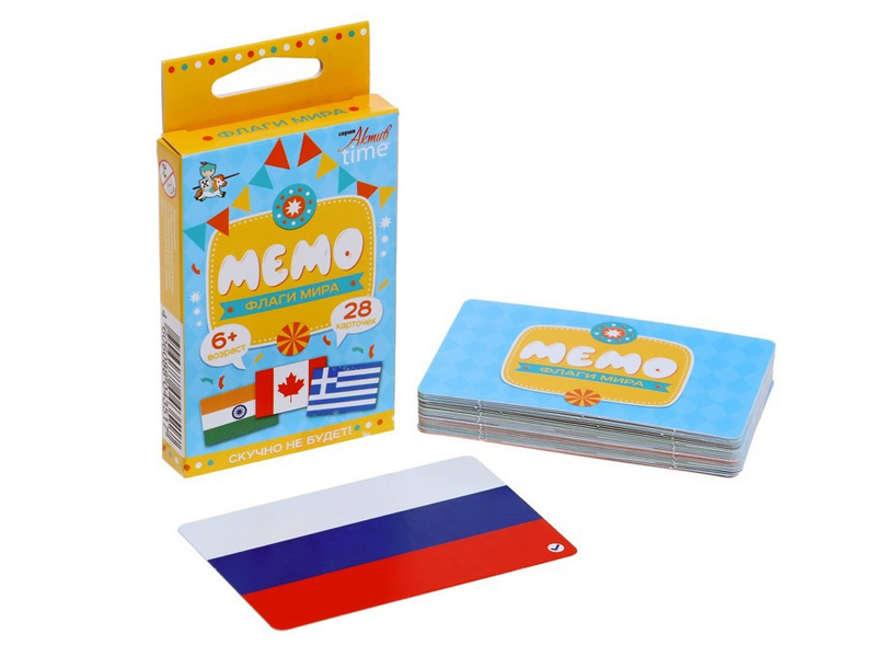 Донецк игрушка оптом "МЕМО" флаги мира 04351