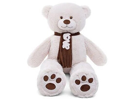 Мягкая игр. Медведь Филипп 130 см, бежевый. МФП/60/53-3