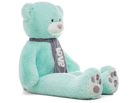Мягкая игр. Медведь Филипп 140 см, мятный. МФП/80/630-1