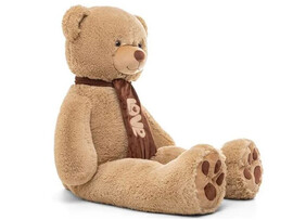 Мягкая игр. Медведь Филипп 140 см, кофейный. МФП/80/82