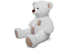 Мягкая игр. Медведь Тоффи 150 см, белый. МТоф/80/31