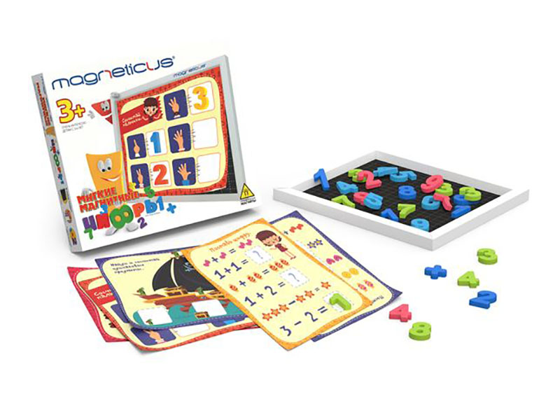 Донецк игрушка оптом Мягкие магнитные цифры NUM-002