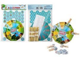 Лото-прищепки "Кто где живет?" Р2473 доставка оптом в Донецк