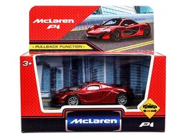 Машина металл. McLaren P1, 9,5 см, своб. ход, в кор. Технопарк