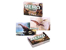 Настольная игра Мемо "Динозавры" 50 карточек ИН-0916 доставка оптом в Донецк