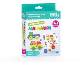 Развивающая игра с карточками «Повторяй-ка. Машинки» 07-002 доставка оптом в Донецк