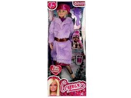 Кукла "София в шубе" 29 см, шарнир., аксесс., в кор. Карапуз