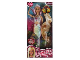 Кукла "София Русалка" 29 см, шарнир., свет. прядь, аксесс., в кор. Карапуз