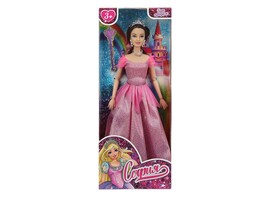 Кукла "София Принцесса в розовом платье" 29 см, шарнир., аксесс., в кор. Карапуз