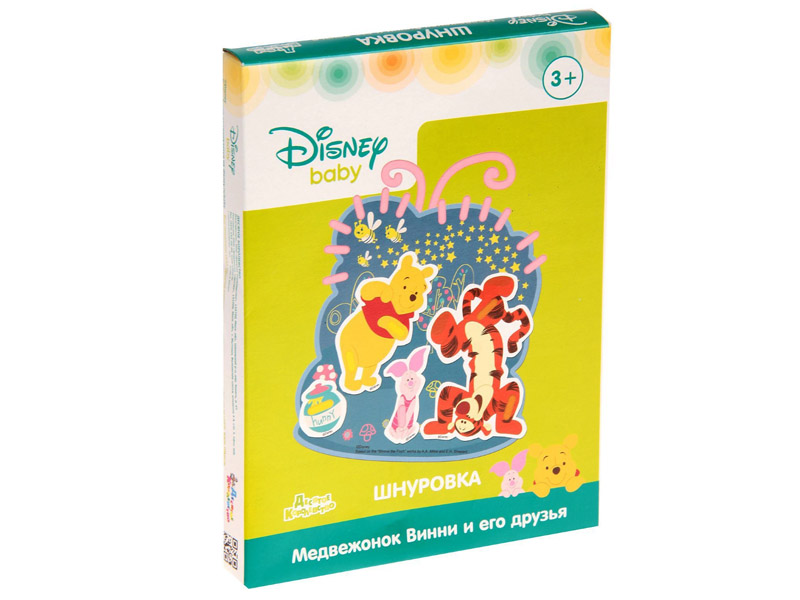 Донецк игрушка оптом Шнуровка "Медвежонок Винни и его друзья"