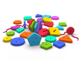 Шнуровка-россыпь "Фигуры" доставка оптом в Донецк