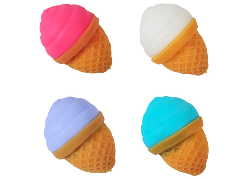 Донецк игрушка оптом Антистресс-мялка "Мороженое" 7,5 см (12шт/уп)
