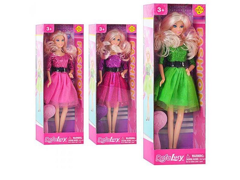 Кукла "Defa в блестящем платье" 29 см, ассорти. 8226d