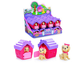 Песик в домике 7*4*5 см (24шт/уп) 666-1 доставка оптом в Донецк