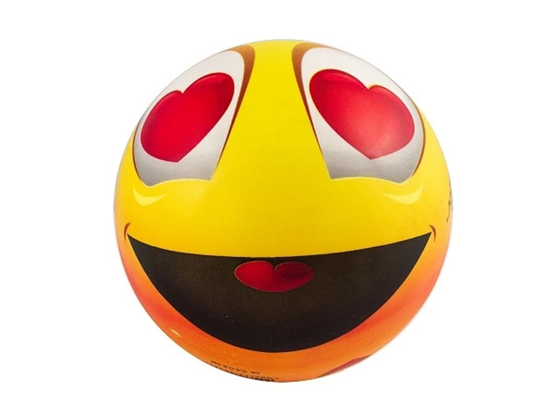 Донецк игрушка оптом Мяч детский «Смайлики» 13 см в сетке