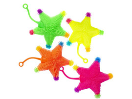 Антистресс «Звезда» (свет) 12*12 см (20шт/уп) доставка оптом в Донецк