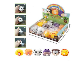 Антистресс-мялка «Зверюшка» 7*5 см (12шт/уп) доставка оптом в Донецк