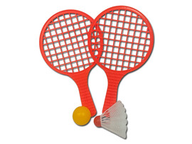 Ракетки для тенниса с шариком и воланом 24 см в пак. доставка оптом в Донецк