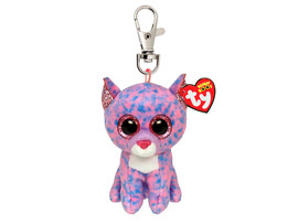 Игрушка-брелок для детей мягконабивная лавандовая кошка КАССИДИ доставка оптом в Донецк