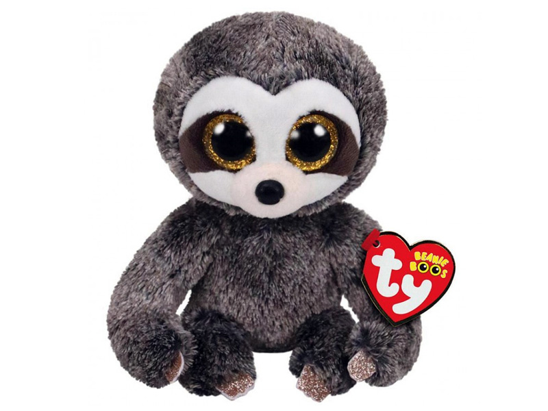 Донецк игрушка оптом Игрушка мягконабивная серый ленивец ДАНГЛЕР 15 см