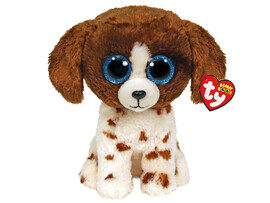 Игрушка мягконабивная коричнево-белая собака МАДЛЕС 15 см доставка оптом в Донецк