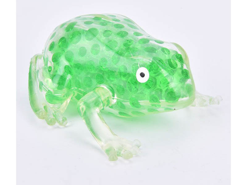 Антистресс Лягушка с шариками 7х3 см в пак. 77529