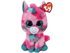 Игрушка мягконабивная розово-голубой единорог ГАМБОЛЛ 15 см доставка оптом в Донецк