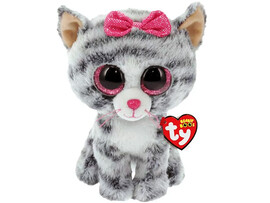 Игрушка мягконабивная серая кошка КИКИ 25 см доставка оптом в Донецк