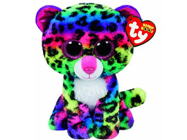 Игрушка мягконабивная разноцветный леопард ДОТТИ 15 см доставка оптом в Донецк