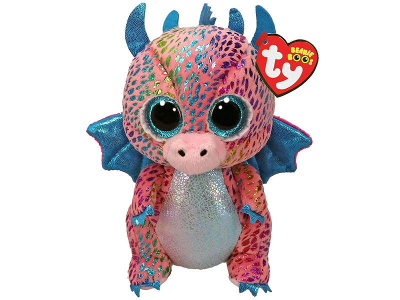 Донецк игрушка оптом Игрушка мягконабивная разноцветный дракон ФЛИНТ 15 см