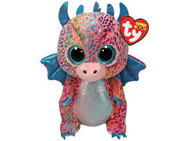 Игрушка мягконабивная разноцветный дракон ФЛИНТ 15 см доставка оптом в Донецк